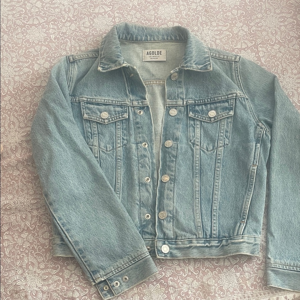 Agolde Light Blue Jean Jacket